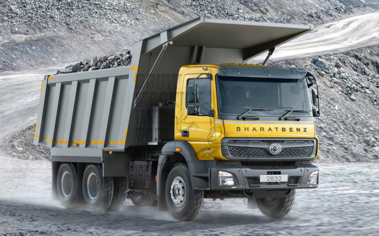Daimler Truck-merk BharatBenz introduceert nieuwe modellen voor de Indiase bouw- en mijnbouwsector