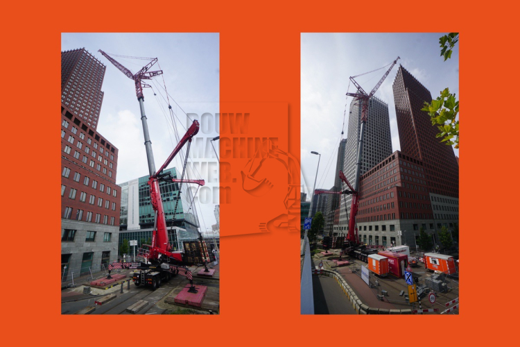 Haags hoogtepunt voor Liebherr LTM 11200-9.1 hijskraan