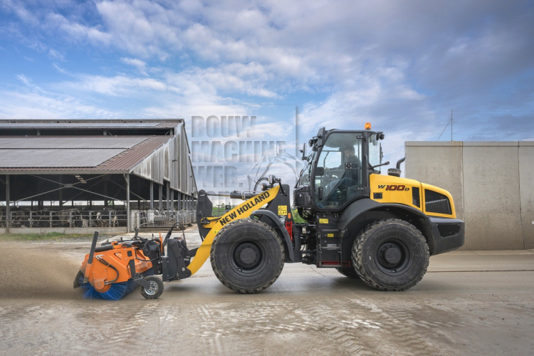 New Holland Construction lanceert de compacte wiellader W100D