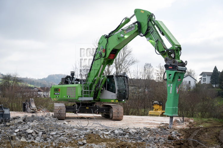 Efficiënt slopen met Sennebogen 830 Demolition Vario Tool