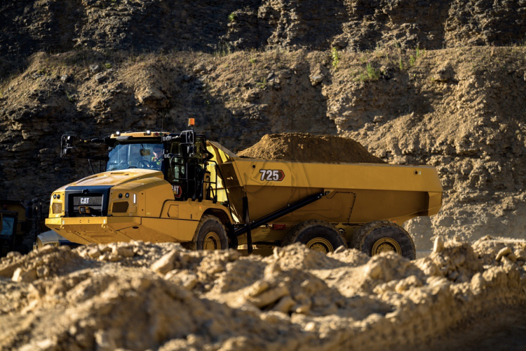 Caterpillar vernieuwt haar knikdumpers