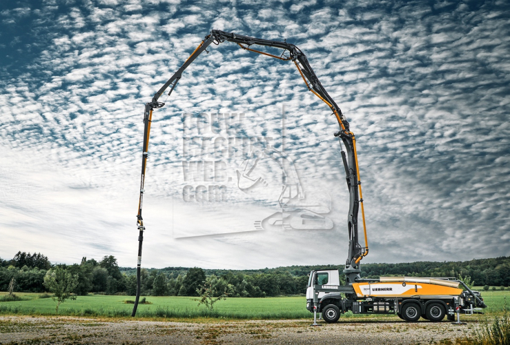 Nieuwe Liebherr 36 XXT betonpomp: licht, compact en flexibel