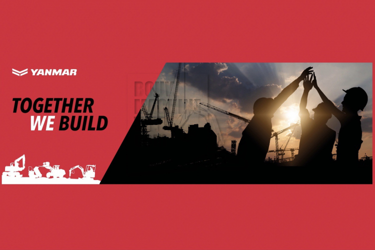 Yanmar onthult nieuwe merkslogan – TOGETHER WE BUILD