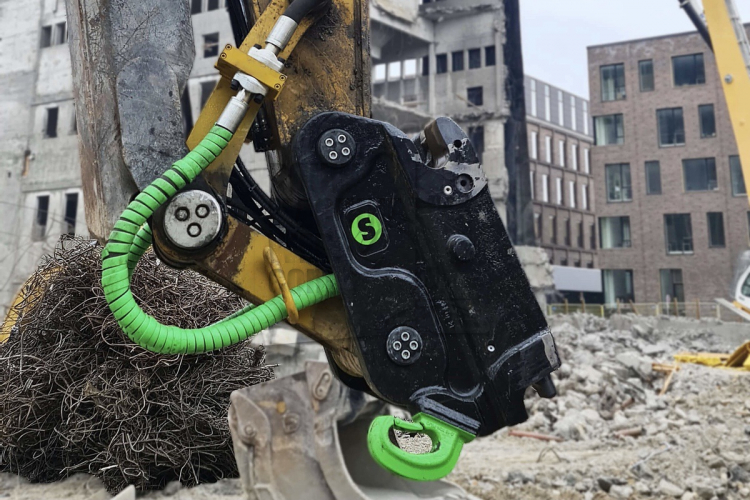 Steelwrist voegt SQ90 toe aan het assortiment volautomatische snelwissels