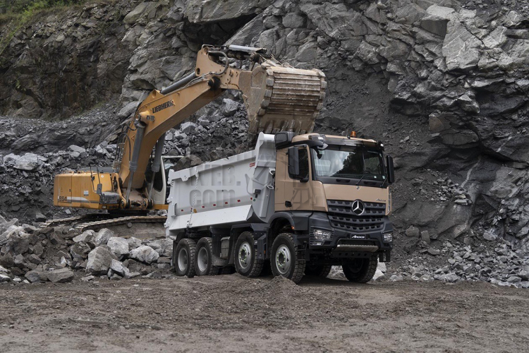 Voor het extreme: Arocs 8x4