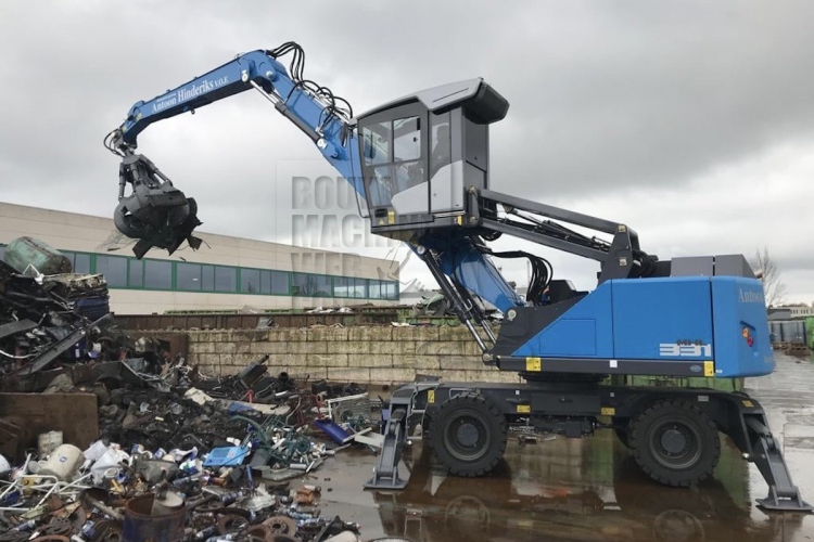 Wederom keuze voor Fuchs door Hinderiks Metaalrecycling