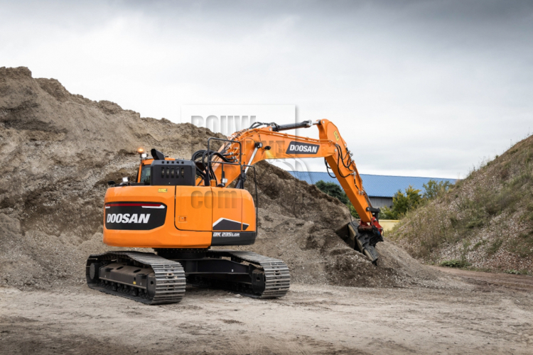 Doosan lanceert nieuwe 20 tons Stage 5 rupsgraafmachines