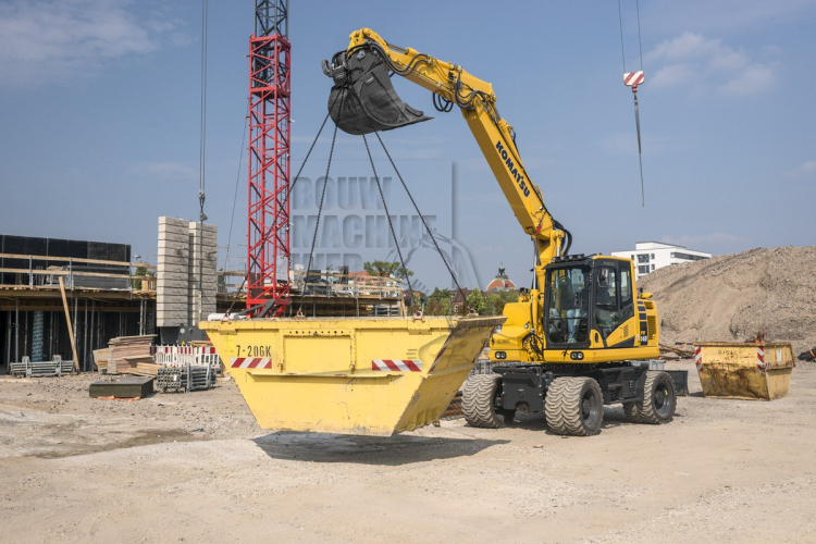 Mobiele Komatsu graafmachines nu nog krachtiger