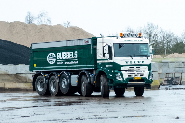 Volvo Trucks voor het zevende jaar marktleider bouwvoertuigen