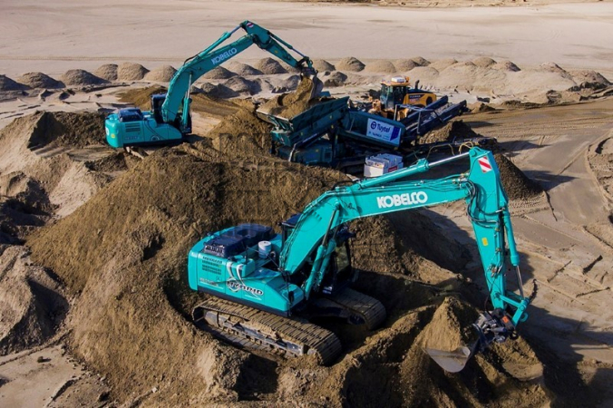Hybride Kobelco voor KMS
