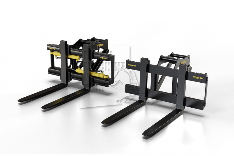 Engcon lanceert lichtgewicht palletvorken voor minigravers