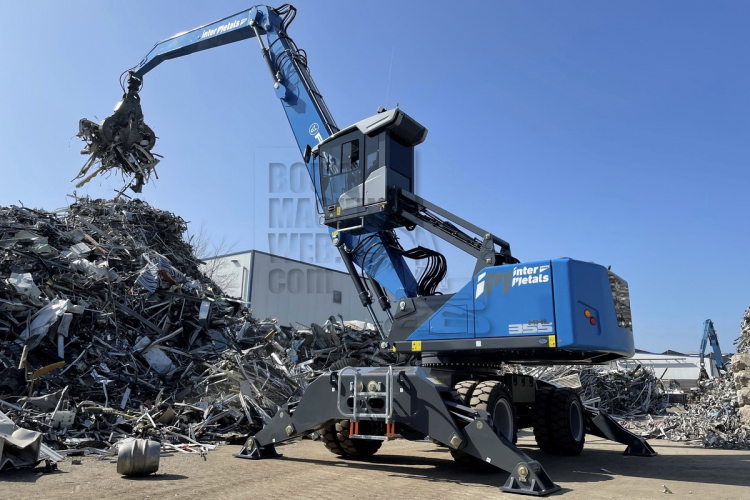 Nieuwe Fuchs primeur voor Inter Metals, een MHL355F