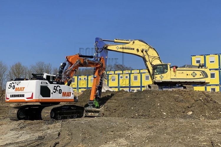 Liebherr dealer viert 50 jarig jubileum