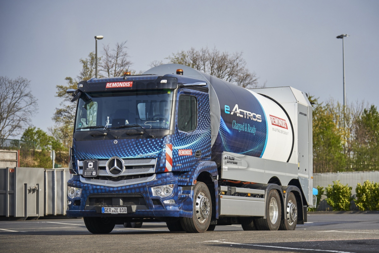 Remondis elektriseert met Mercedes-Benz eActros