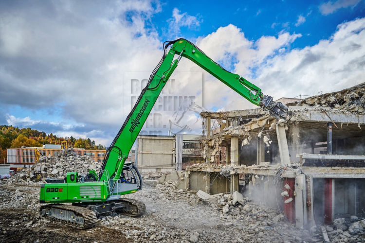 Ferraro Group investeert in zes Sennebogen sloopmachines