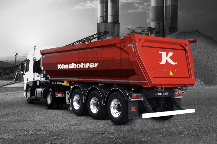 Kässbohrer lanceerd nieuwe kipperoplegger