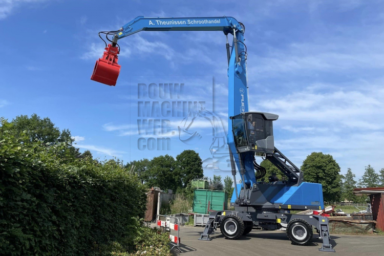 Nieuwe Fuchs MHL350F voor A. Theunissen Schroothandel