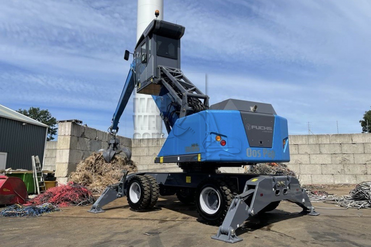 Nieuwe Fuchs voor TS Metals in Coevorden