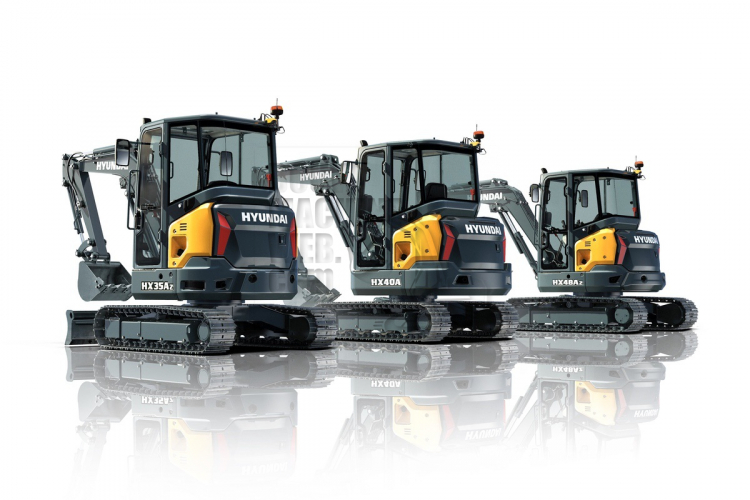 Bauma 2022: Hyundai toont compleet nieuwe lijn minigravers