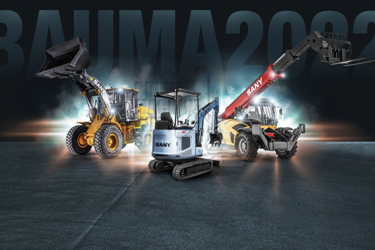 Bauma 2022: Sany richt volledig op groei