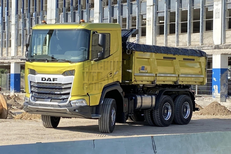 Gespot: de nieuwe DAF XFc, het bouwbroertje van de XF
