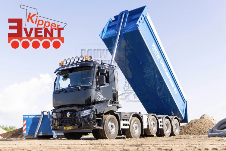Renault Trucks toont zijn bouwvoertuigen op Kipper Event