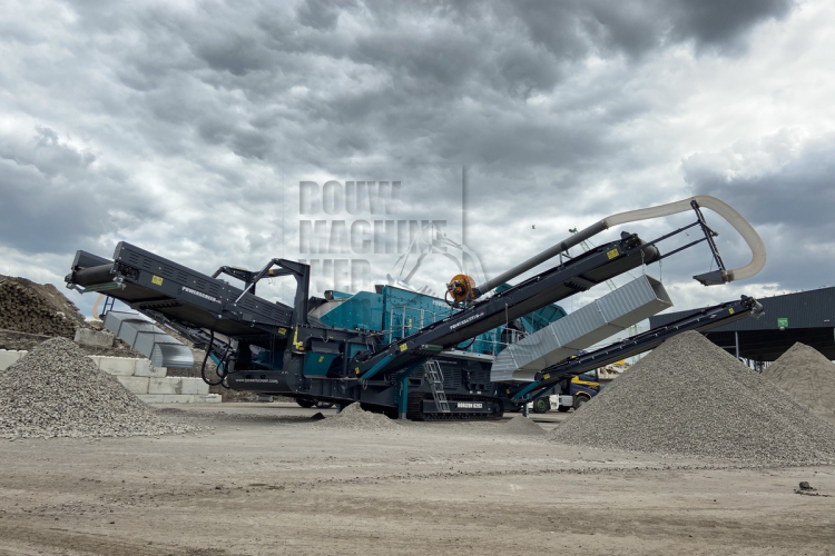Bnext.nl produceert duurzaam met grootste Powerscreen zeefmachine