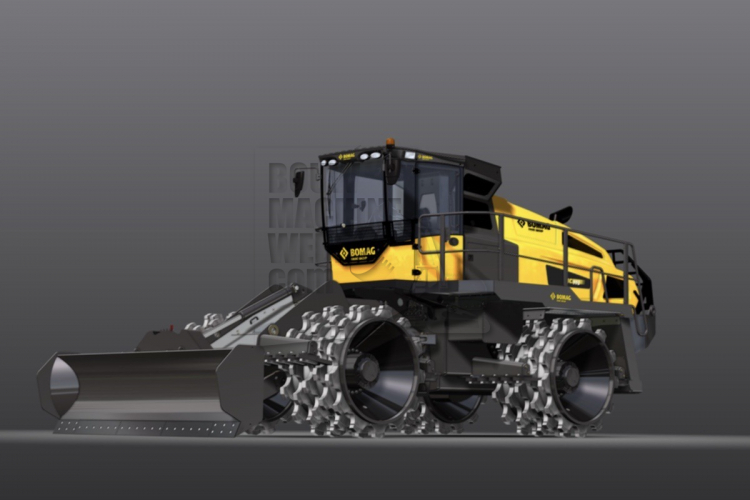 Bauma 2022: Nieuwe 37 tons grondverdichter van Bomag