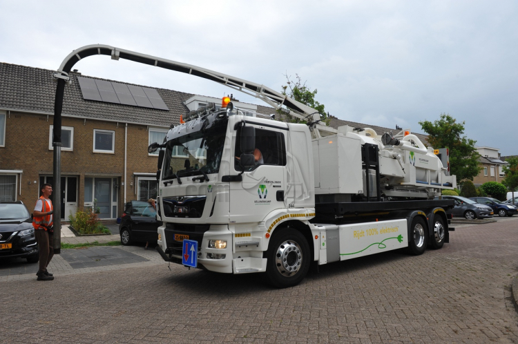 Elektrische MAN kolkenzuiger scoort bij klanten