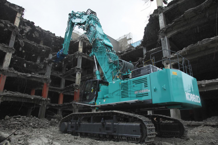 Bauma 2022: Kobelco toont grootste sloopgiek