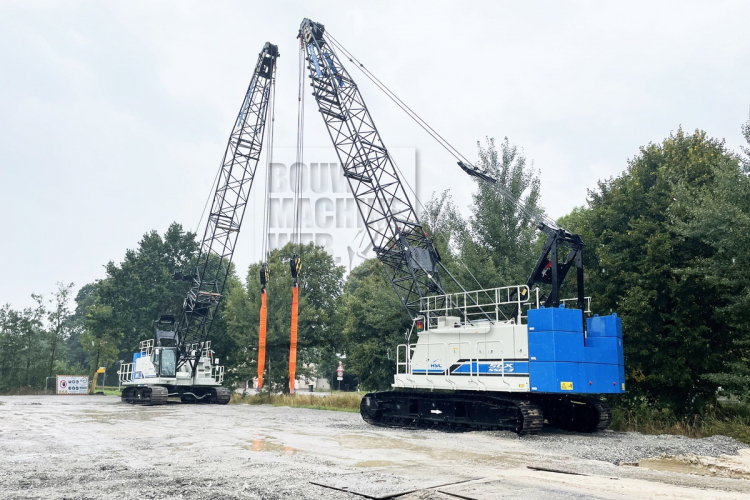 Twee SCX550A-3 hijskranen afgeleverd aan Vorwerk