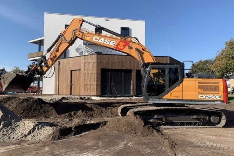 Dunnewind blijft verduurzamen met de aanschaf van een Case CX250E rupsgraafmachine