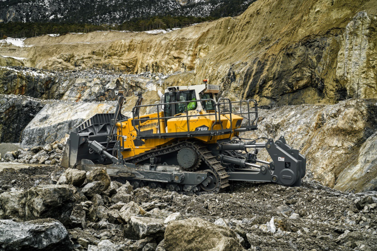 Tweede high drive bulldozer bij Liebherr