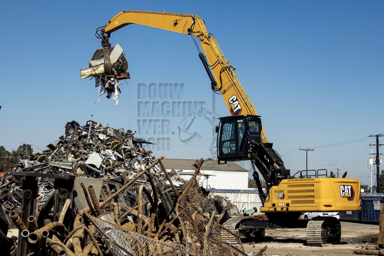 Hoge prestaties met lage bedrijfskosten voor de 50 en 60 ton zware Cat overslagmachines