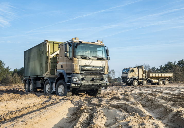 Eerste DAF CF Military trucks geleverd aan Belgische Defensie