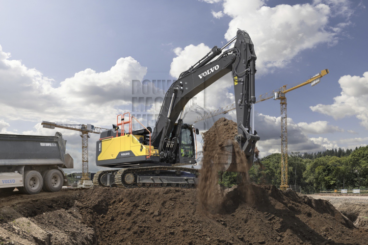 Volvo EC380E Hybrid: groener en zuiniger