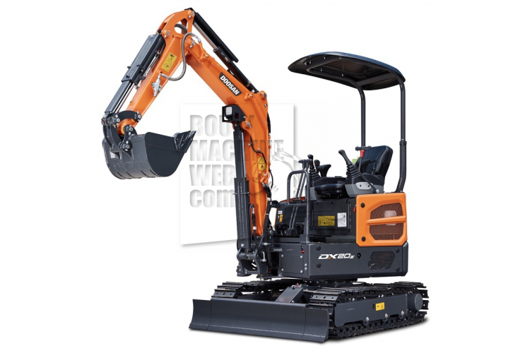 Doosan lanceert nieuwe twee ton zware minigraver