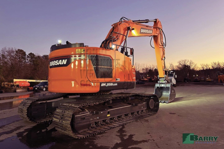 36 tons binnendraaier van Doosan