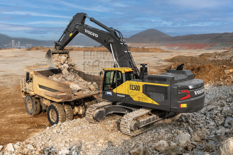 Volvo toont prototype opvolger EC480E