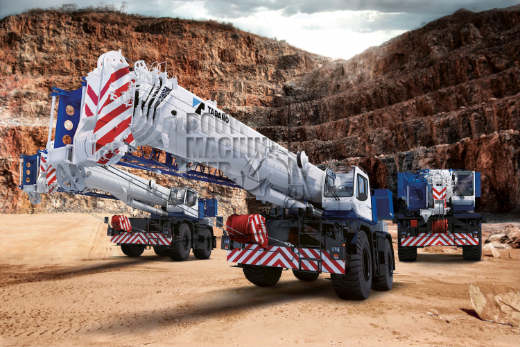 Tadano lanceert een nieuwe serie ruwterreinkranen voor de Europese markt