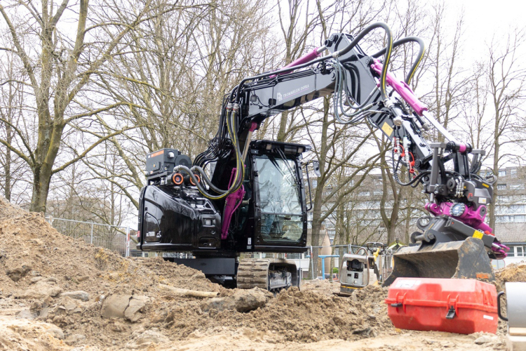 Bijzondere Kobelco voor Trommelen Infra