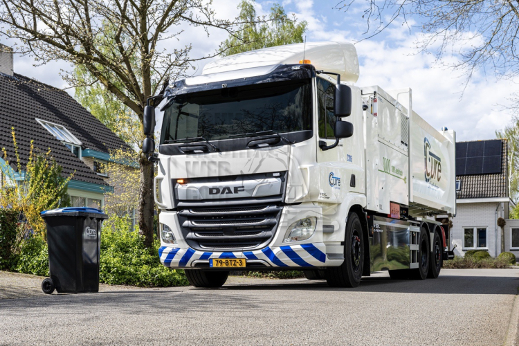 14 volledig elektrische DAFs voor ophalen huisvuil