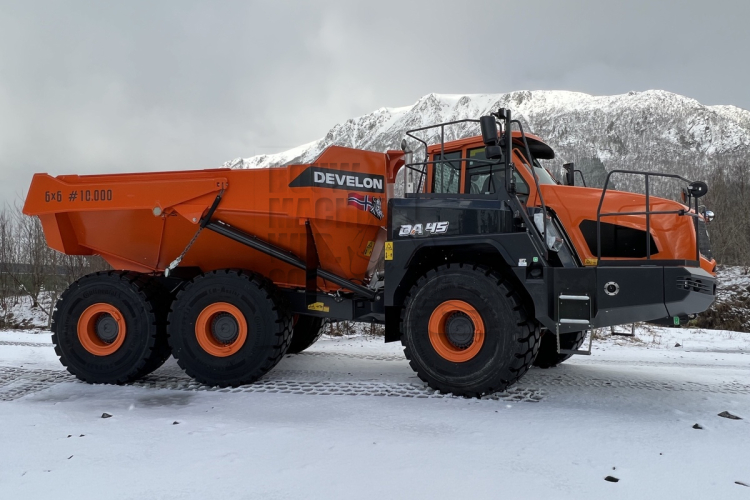 10.000ste knikdumper geproduceerd in Noorwegen