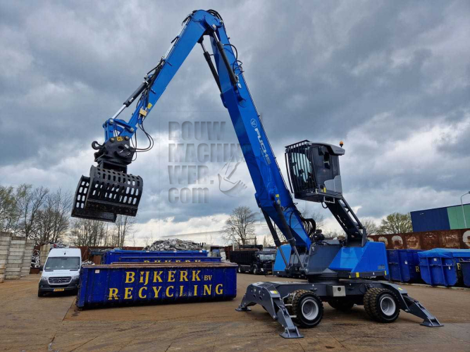 Fuchs levert precisie werk af bij Bijkerk Recycling