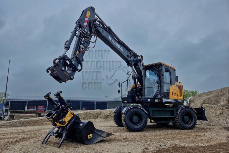 Zeer complete Hyundai HW150A CR voor Visscher Mastenbroek