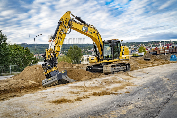 Engcon compatitabel met Cat Next Gen hydraulische graafmachines